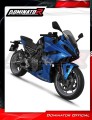 complete exhaust system with muffler DOMINATOR Full System HP8 BLACK fits to Suzuki GSX8R / 8S 2023  2025 5