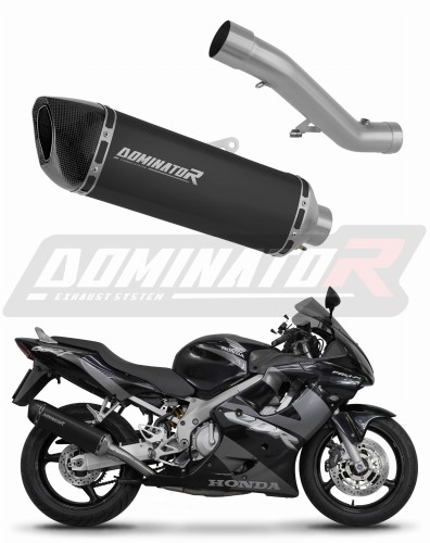 exhaust muffler DOMINATOR HP6 BLACK fits to Honda CBR 600 F4i 2001  2006