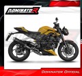 complete exhaust system with muffler DOMINATOR Full System S6 BLACK fits to Triumph Street Triple 765 RS 2024  2025 2