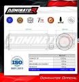 Honda CBR 600 F4i Sport 2001 2006 motorcycle Exhaust Muffler Auspuff Sportauspuff Silencer Echappement Silencieux Scarico Scarichi Escape Wydech Tłumik GP Dominator 3