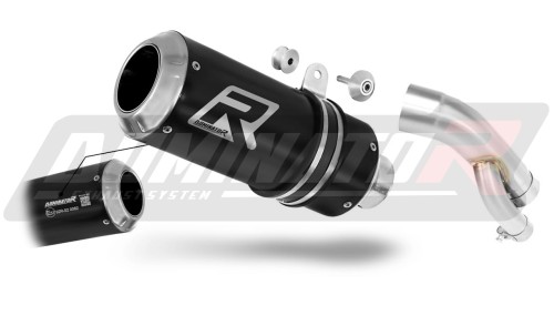 exhaust muffler DOMINATOR homologated road legal GP BLACK fits to BMW S1000R 2017  2020