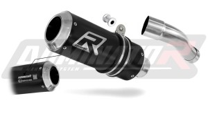 Honda CB 600F HORNET PC41 2007 - 2013 EU Approved Exhaust Silencer GP BLACK + dB killer