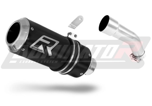 Kawasaki ZX10R 2008 2010 Exhaust Muffler Auspuff Sportauspuff Silencer Echappement Silencieux Scarico Scarichi Escape Toba de esapament Avgas Ljuddämpare Wydech Tłumik GP Black Noir Nero Negro Svart Schwarz Negru Dominator x