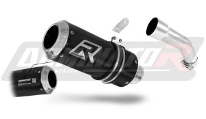 Kawasaki ZX10R 2008 - 2010 Toba de esapament omologata EU GP NEGRU + dB killer