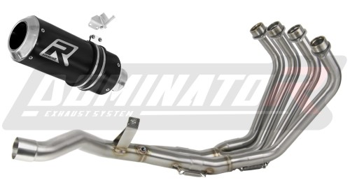 exhaust muffler DOMINATOR GP BLACK fits to Yamaha XJ 6N / S / F 600 Diversion 2009  2016