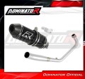 kompletny układ wydechowy z tłumikiem DOMINATOR Full System HP3 CZARNY pasujący do motocykla Honda CB 125 R 2018 - 2020