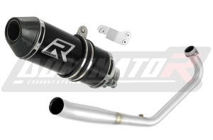 Honda CB 125 R 2018 - 2020  Sistem complet cu colector si toba de esapament HP3 NEGRU + dB killer