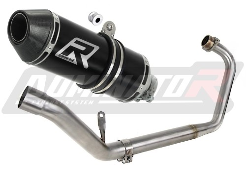 Honda CBR 150 R 2011 2018 Exhaust Muffler Auspuff Sportauspuff Silencer Echappement Silencieux Scarico Scarichi Escape Toba de esapament Avgas Ljuddämpare Wydech Tłumik Carbon Tip HP3 Black Noir Nero Negro Svart Schwarz Negru Dominator x