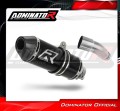 exhaust muffler DOMINATOR HP3 BLACK fits to Kawasaki NINJA 125 Z125 2019  2023