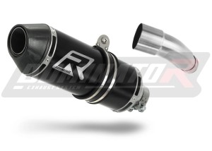 Kawasaki  NINJA 125 Z125 2019 - 2023 Toba de esapament HP3 NEGRU + dB killer