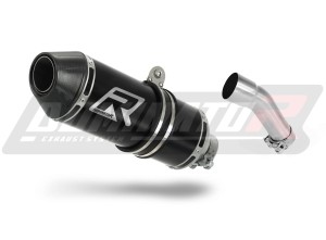 Kawasaki  ZX250R 2008 - 2012 Toba de esapament HP3 NEGRU + dB killer