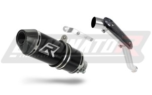 KTM RC 390 2017 - 2020 HI Level Toba de esapament HP3 NEGRU + dB killer