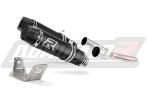Triumph SPRINT ST 1050 2005 - 2012 Toba de esapament HP3 NEGRU + dB killer
