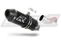 wydech tłumik DOMINATOR HP3 CZARNY pasujący do motocykla Suzuki GSXR 600 K6 K7 2006 - 2007 2