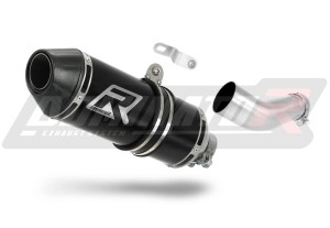 Suzuki  GSXR 600 K6 K7 2006 - 2007 Toba de esapament HP3 NEGRU + dB killer