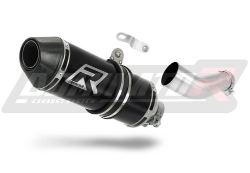 wydech tłumik DOMINATOR HP3 CZARNY pasujący do motocykla Suzuki GSXR 750 K6 K7 2006 - 2007 2