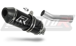 Triumph  STREET TRIPLE 675 R / S / RS 2013 - 2016 Toba de esapament HP3 NEGRU + dB killer