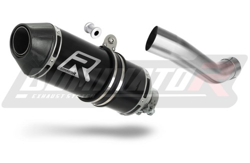 exhaust muffler DOMINATOR HP3 BLACK fits to Triumph TIGER SPORT 1050 2016  2020 3