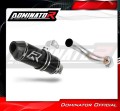 wydech tłumik DOMINATOR HP3 CZARNY pasujący do motocykla Yamaha MT 09 TRACER 900 2015 - 2020
