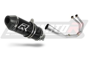 Yamaha YZF-R3 300 2015 - 2018 Sistem complet cu colector si toba de esapament HP3 NEGRU + dB killer