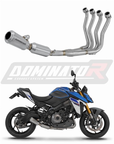 complete exhaust system with muffler DOMINATOR Full System GPS EX fits to Suzuki GSXS 1000 / 1000 GT / 950 2025