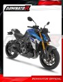 complete exhaust system with muffler DOMINATOR Full System HP8 BLACK fits to Suzuki GSXS 1000 / 1000 GT / 950 2025  5
