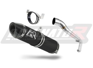 Honda CBR 600RR 2007 - 2012 Toba de esapament HP2 NEGRU + dB killer