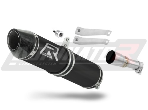 exhaust muffler DOMINATOR HP2 BLACK fits to Hyosung GD 250 Exiv