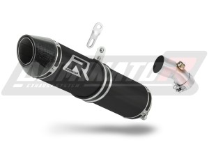Kawasaki ER - 6 N / F 650 2009 - 2011 Toba de esapament HP2 NEGRU + dB killer