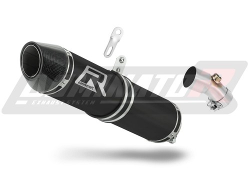 exhaust muffler DOMINATOR HP2 BLACK fits to Kawasaki ER  6 N / F 650 2009  2011