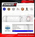 exhaust muffler DOMINATOR HP2 BLACK fits to Kawasaki ZX6R 636 2005  2006 3