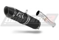 exhaust muffler DOMINATOR HP2 BLACK fits to Triumph DAYTONA 675  2012