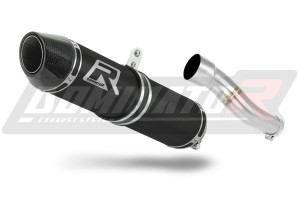 Triumph DAYTONA 675 - 2012 Toba de esapament HP2 NEGRU + dB killer