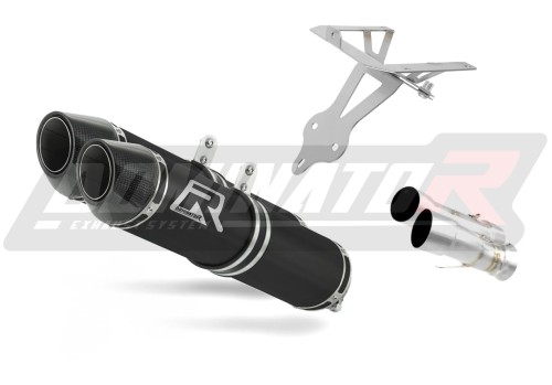 Ducati 999 2001 2006 Exhaust Muffler Auspuff Sportauspuff Silencer Echappement Silencieux Scarico Scarichi Escape Toba de esapament Avgas Ljuddämpare Wydech Tłumik Carbon Tip HP2 Black Noir Nero Negro Svart Schwarz Negru Dominator x
