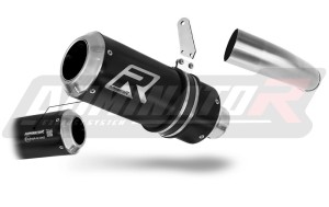 Kawasaki VERSYS 1000 2019 - 2024 Toba de esapament omologata EU GP NEGRU + dB killer