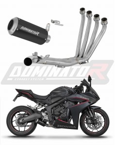 Honda CBR 650 R / E-Clutch 2024 - 2025 Sistem complet cu colector si toba de esapament GP NEGRU + dB killer