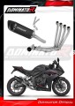 kompletny układ wydechowy z tłumikiem DOMINATOR Full System HP6 CZARNY pasujący do motocykla Honda CBR 650 R / E-Clutch 2024 - 2025 5