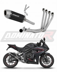 Honda CBR 650 R / E-Clutch 2024 - 2025 Sistem complet cu colector si toba de esapament S6 NEGRU + dB killer
