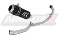 complete exhaust system with muffler DOMINATOR Full System GP BLACK fits to Husqvarna Svartpilen 401 2020  2023