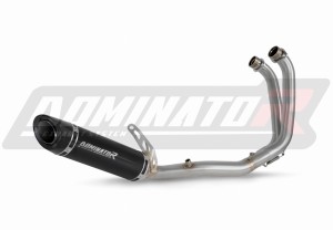 Aprilia Tuono 457 2024 - 2025 Sistem complet cu colector si toba de esapament HP8 NEGRU + dB killer