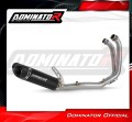 kompletny układ wydechowy z tłumikiem DOMINATOR Full System HP8 CZARNY pasujący do motocykla Aprilia Tuono 457 2024 - 2025 2