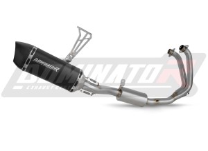 Aprilia Tuono 457 2024 - 2025 Full Exhaust System Collector Silencer HP6 BLACK + dB killer