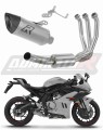 complete exhaust system with muffler DOMINATOR Full System titanium HP8 fits to CF MOTO 675 SRR 2024  2026