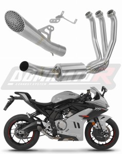CF MOTO 675 SR-R 2024 - 2026 Sistem complet cu colector si toba de esapament GP3
