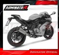 kompletny układ wydechowy z tłumikiem DOMINATOR Full System Tytanowy HP6 pasujący do motocykla CF MOTO 675 SR-R 2024 - 2026 4