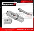 exhaust muffler DOMINATOR homologated road legal OVR fits to Suzuki GSXF 750 1998  2006 2