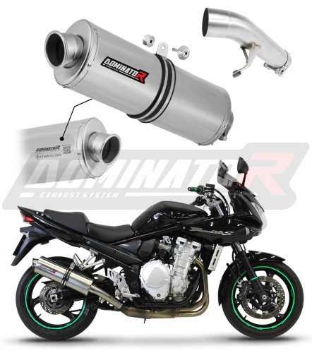 wydech tłumik DOMINATOR Homologowany Owalny pasujący do motocykla GSF 1250 BANDIT 2007 - 2016 6
