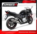 wydech tłumik DOMINATOR Homologowany Owalny pasujący do motocykla Suzuki GSXF 650 2007 - 2016 4