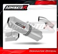 exhaust muffler DOMINATOR homologated road legal OVR fits to Suzuki GSX 1250 FA 2010  2016