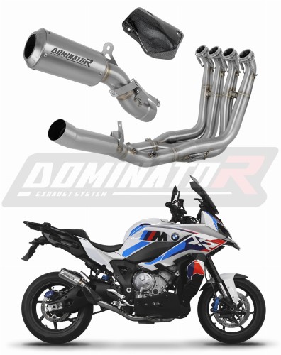 kompletny układ wydechowy z tłumikiem DOMINATOR Full System GPS pasujący do motocykla BMW M1000XR 2020 - 2026